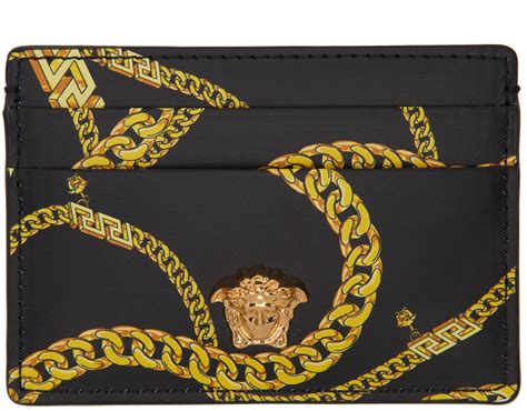 versace la medusa card holder|Versace la medusa cards.